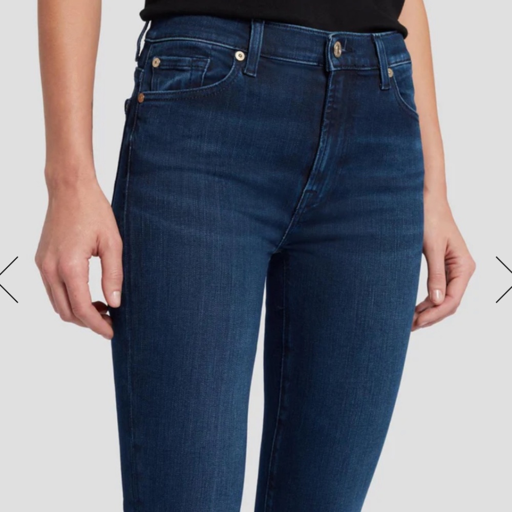 7 for All Mankind High Waist Skinny Jean - size 29